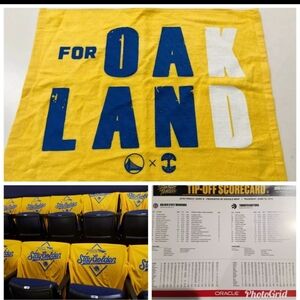 For Oakland Towel, Tshirt and Game Card (SPECIAL PACK)